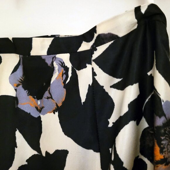 🌹ELEGANT SILKY HOST PICK 🌹 💐 🏵 HUGO BOSS A-Line Silk Skirt - Picture 10 of 10